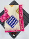 Heavy Silk Saree With Digital Lehriya Print Saree Exporters In India